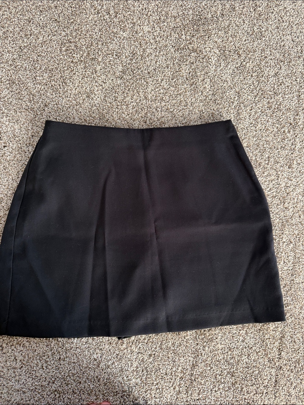 Abercrombie & Fitch Black Mini Skort